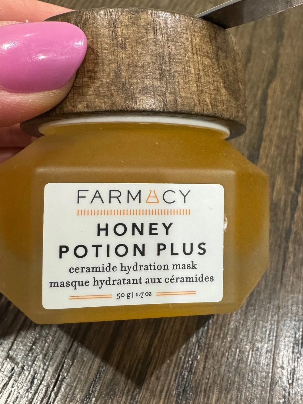 Farmacy Honey Potion Plus Ceramide Hydration Mask 1.7oz Jar